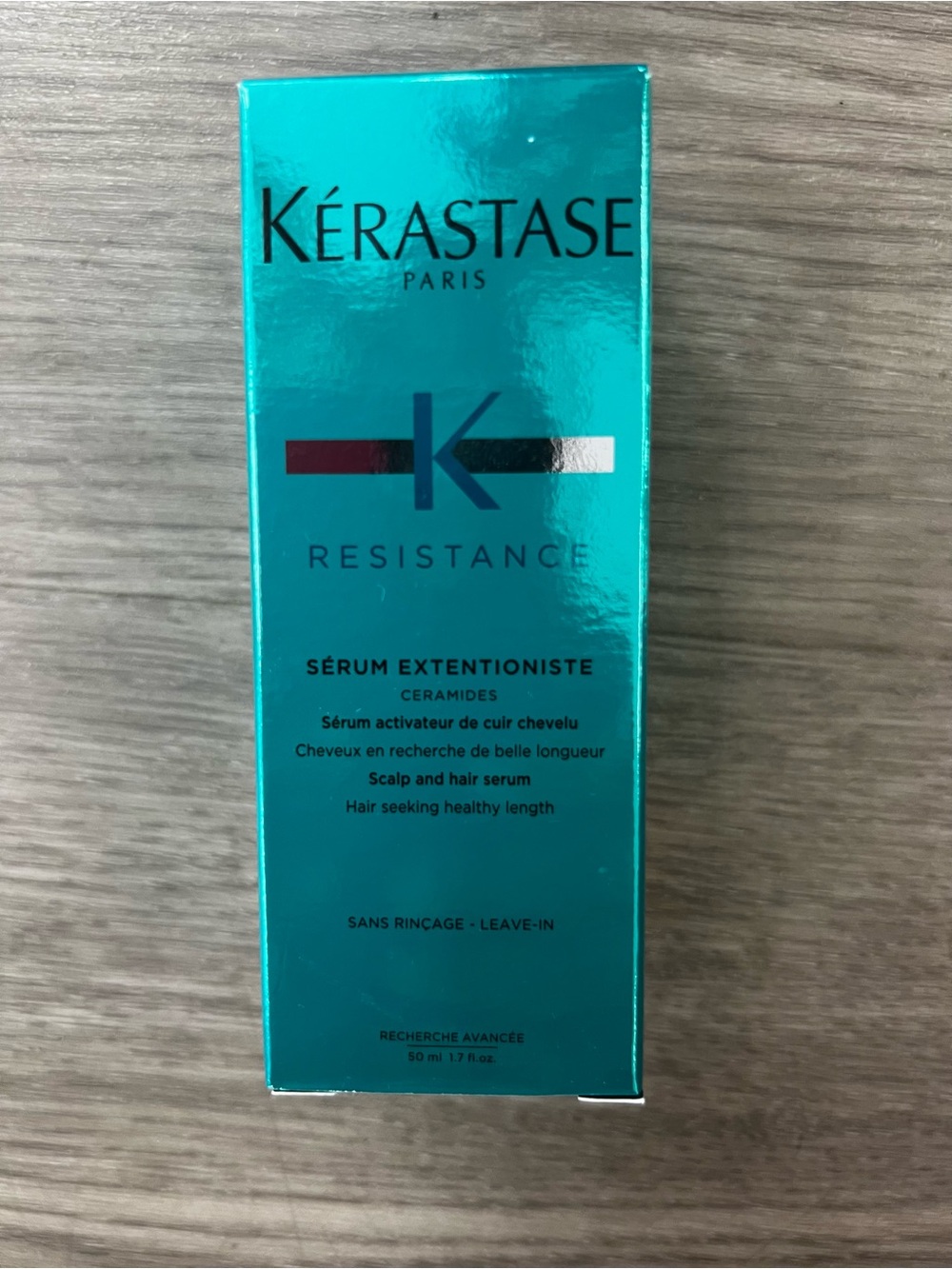 Kerastase Resistance Sérum Extentioniste Teal Packaging